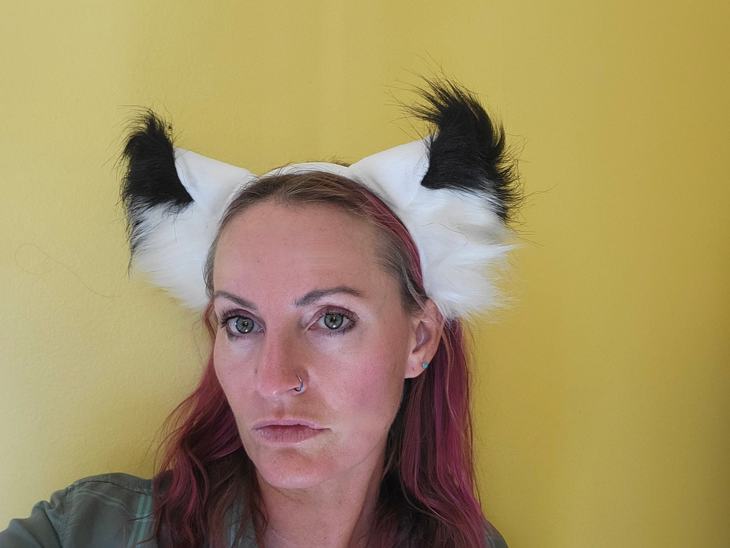 3D Furry Cat Ear Headband, Cosplay Costume
