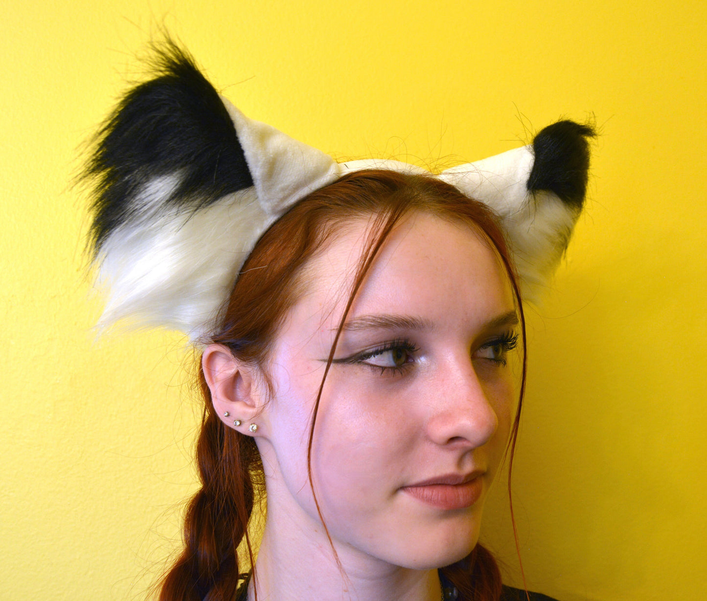 3D Furry Cat Ear Headband, Cosplay Costume