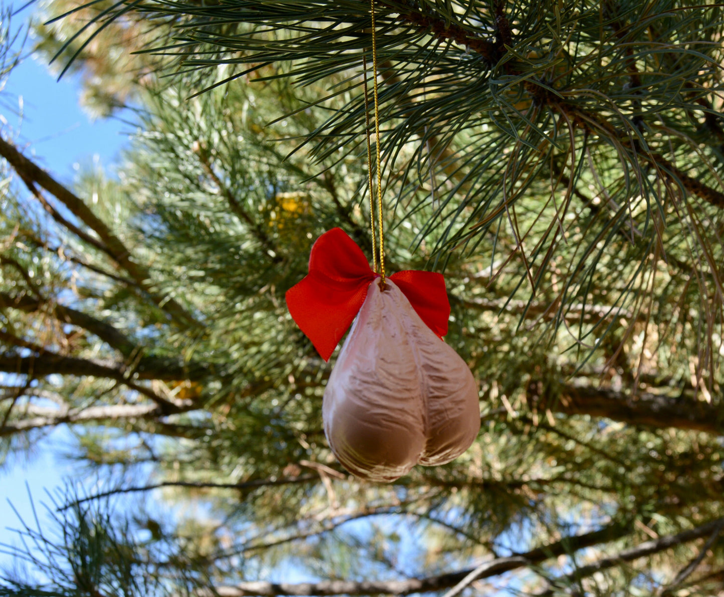 Balls, Christmas ornament, gag gift, white elephant gift, funny, naughty, hanging balls, ugly sweater contest prize, inappropriate