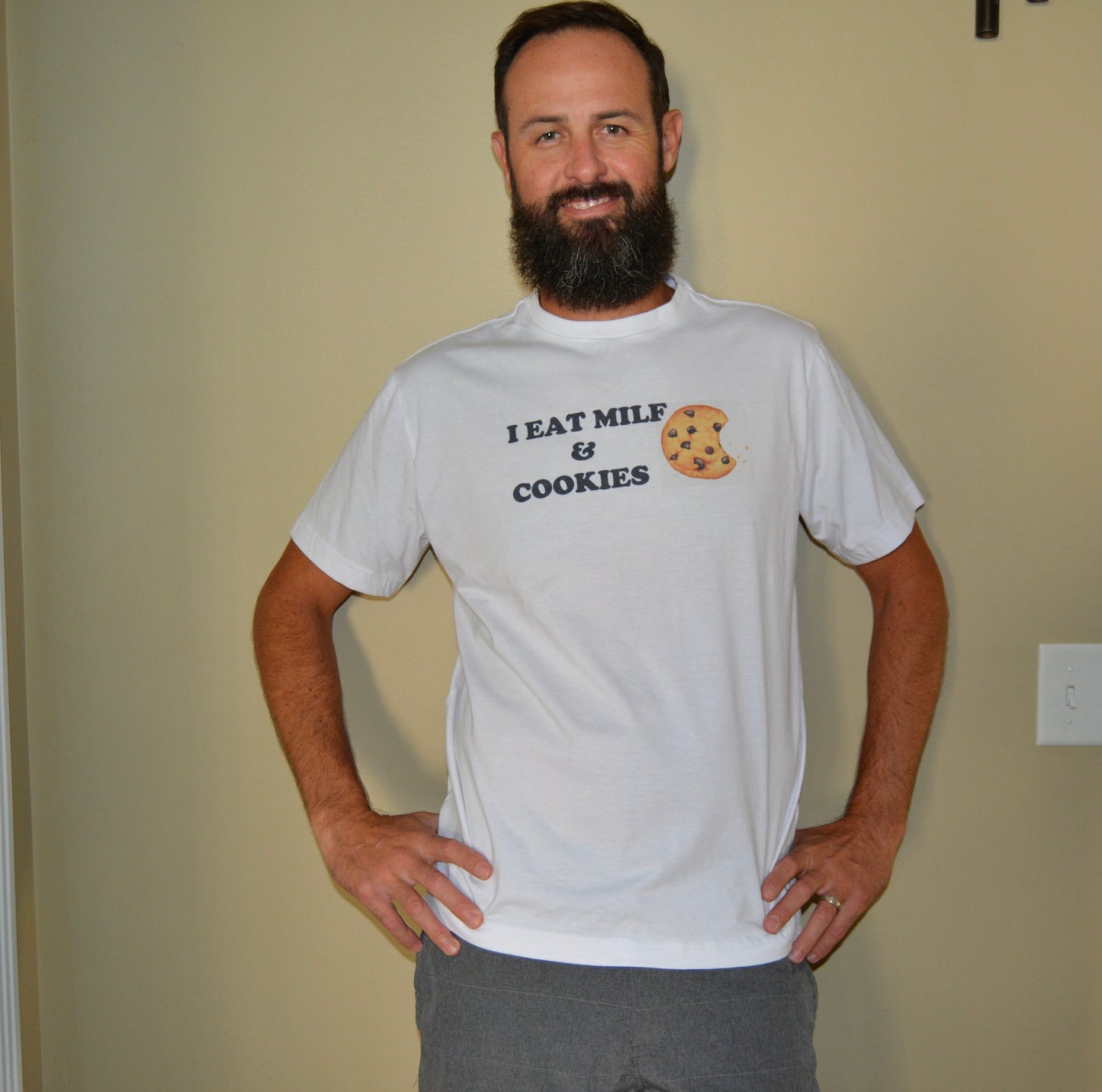 I eat milf and cookies, mens t-shirt, naughty shirt, tee shirt, tshirt, funny