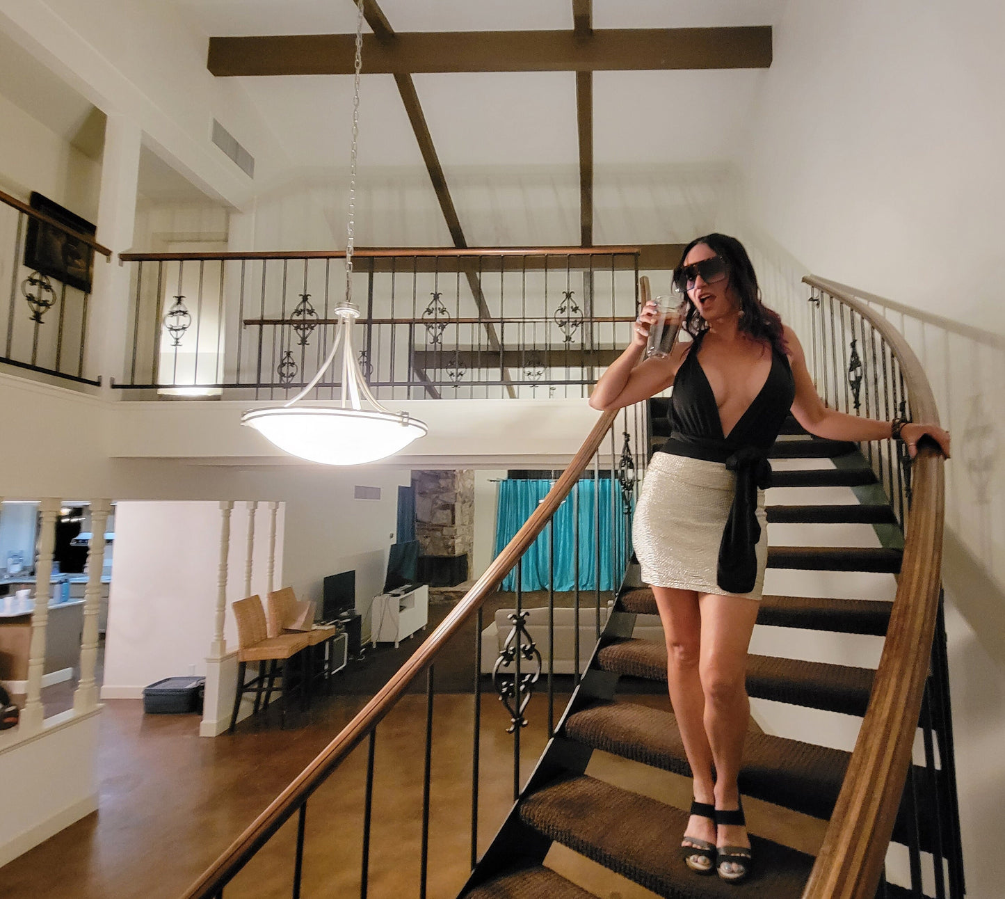 Dope Oversize sunglasses, men, women, stylish, rad and fun, flat top, square