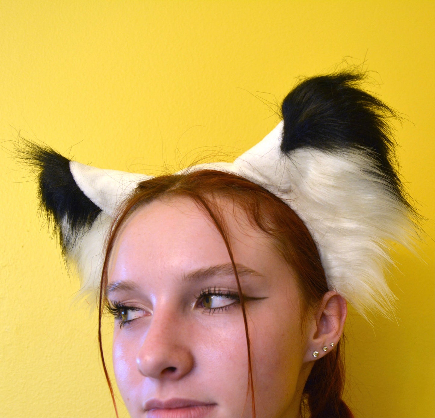 3D Furry Cat Ear Headband, Cosplay Costume