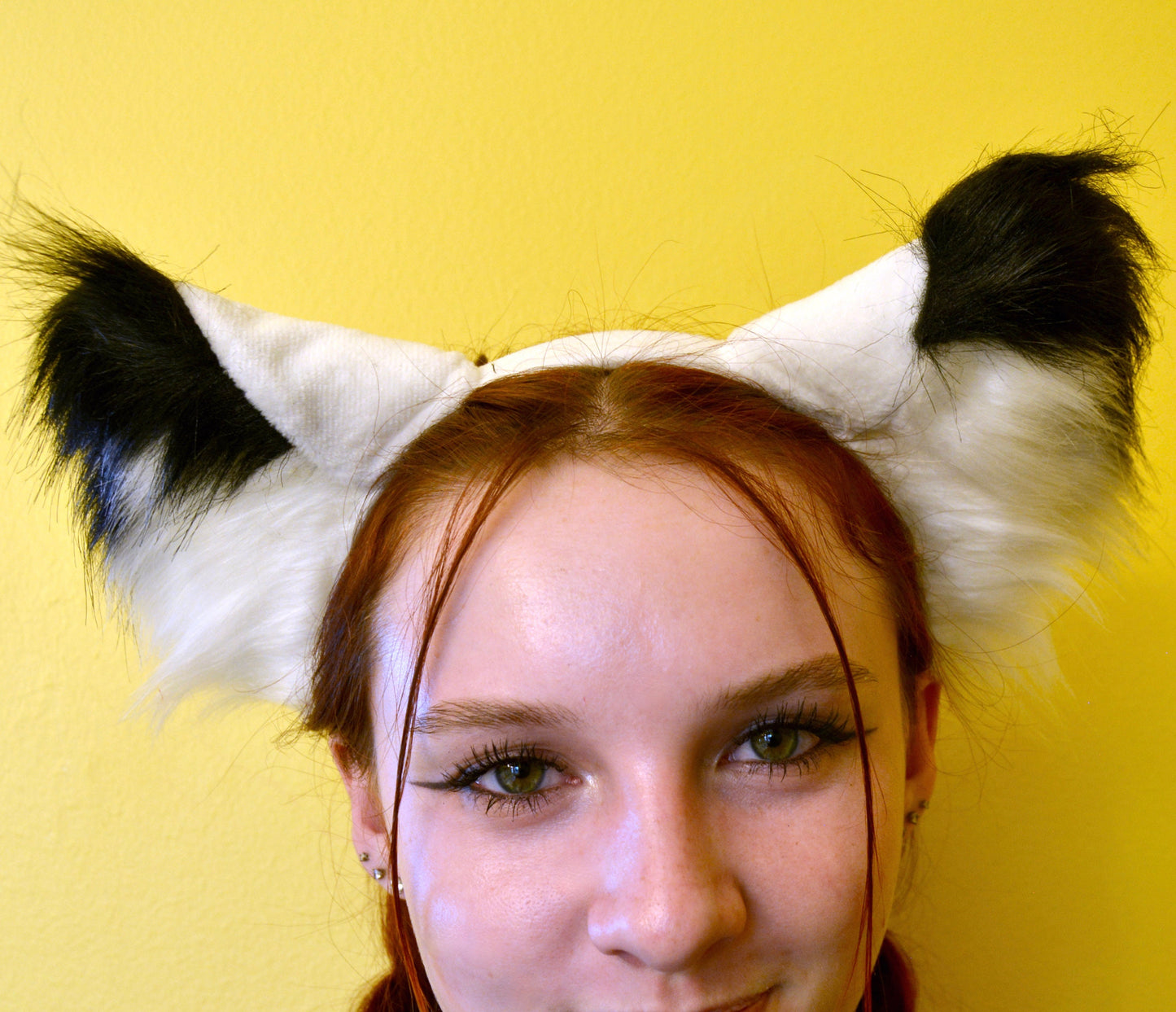 3D Furry Cat Ear Headband, Cosplay Costume