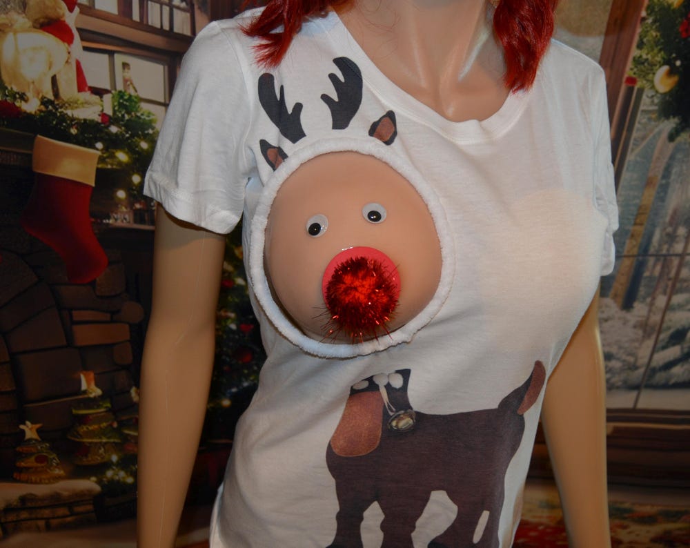 Reindeer Boob Shirt